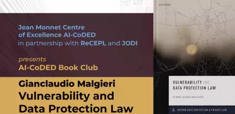 AI-CoDED book club - Presentazione del Volume Vulnerability and Data Protection Law