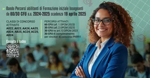 Bando Percorsi abilitanti 30 e 60 cfu a.a 2024 2025