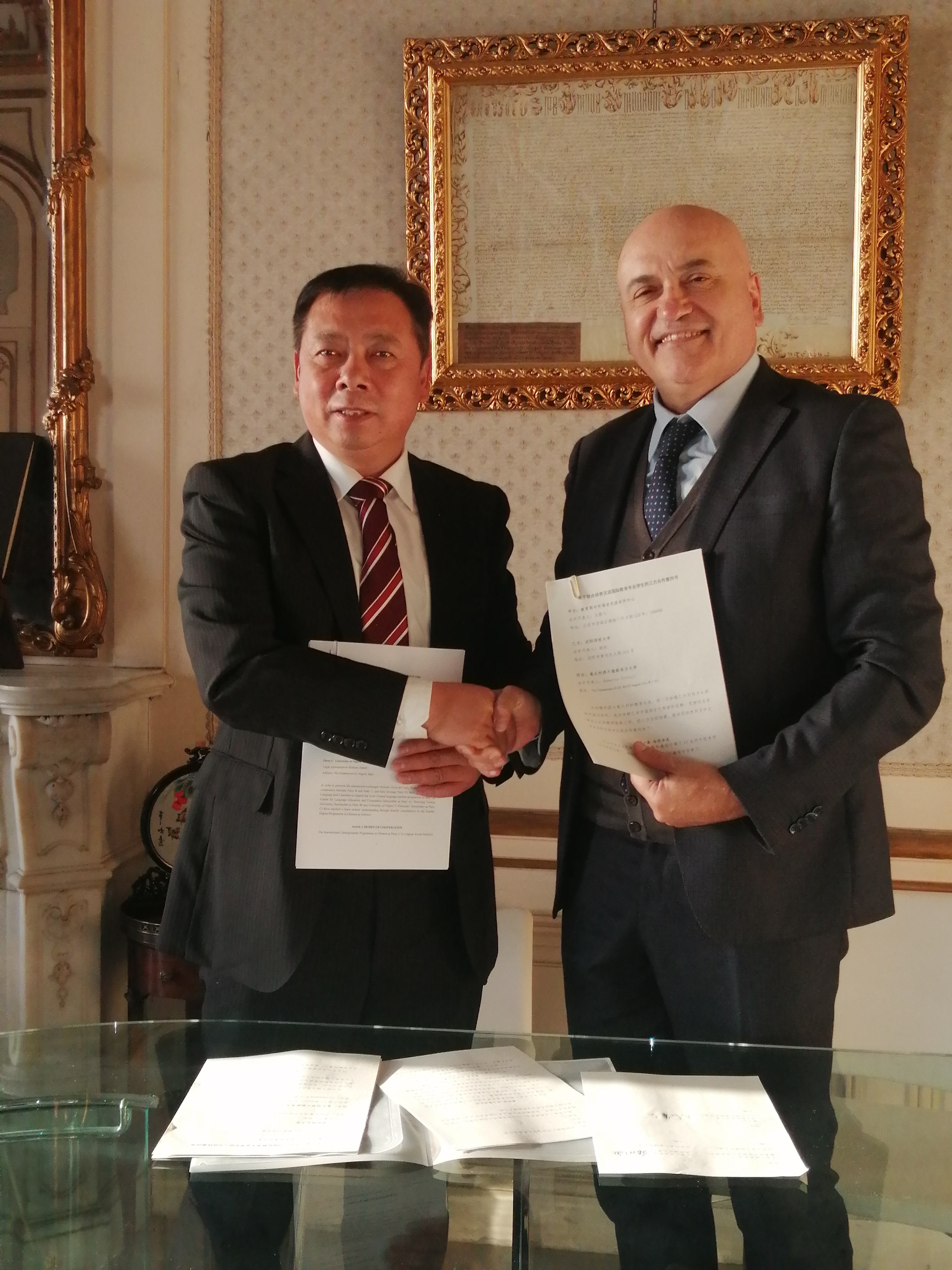 Il Rettore Accoglie Delegazione Cinese per Approfondire Collaborazione con Università di Shenyang