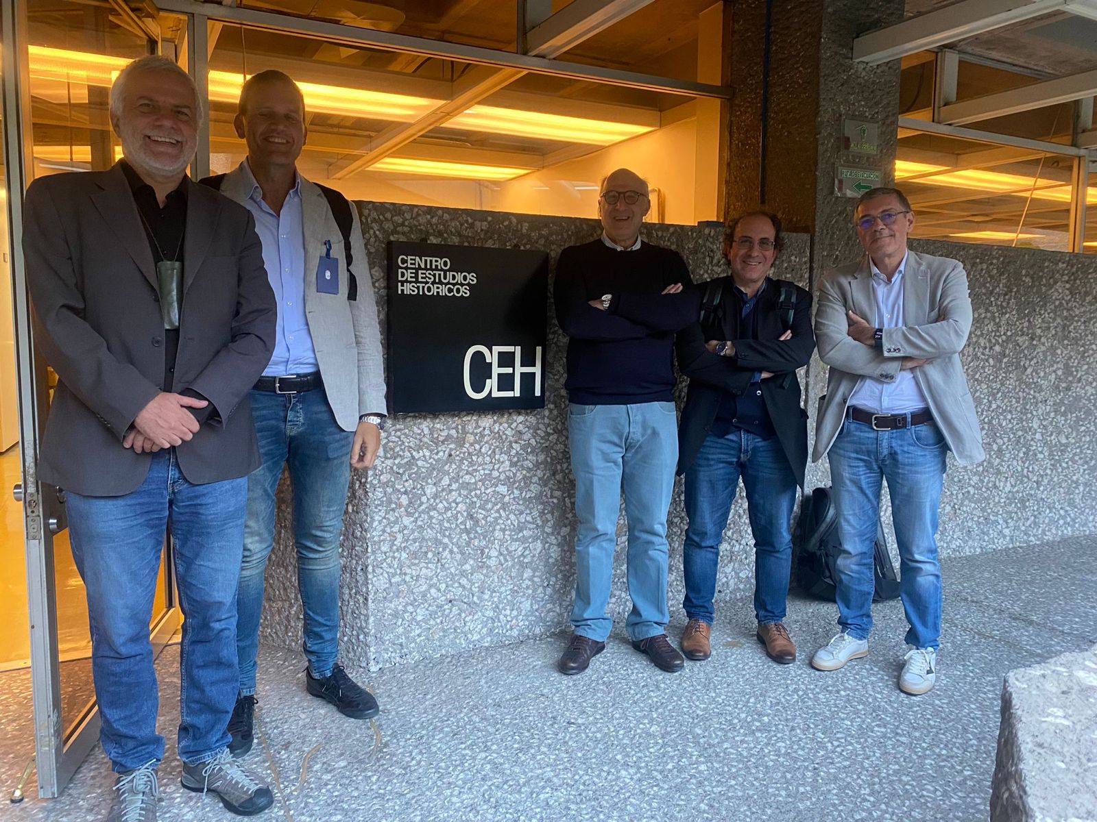 Incontro con Pablo yankelevic direttore del centro di studi storici e massimo de Giuseppe dello iulm