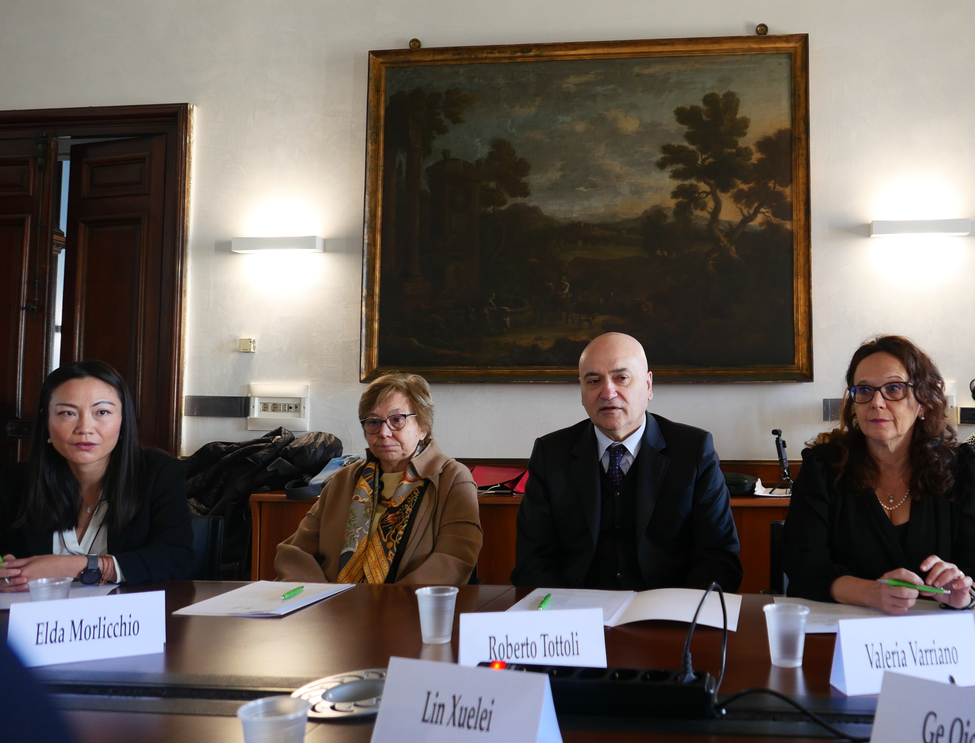 Riunione del Consiglio Direttivo dell'Istituto Confucio