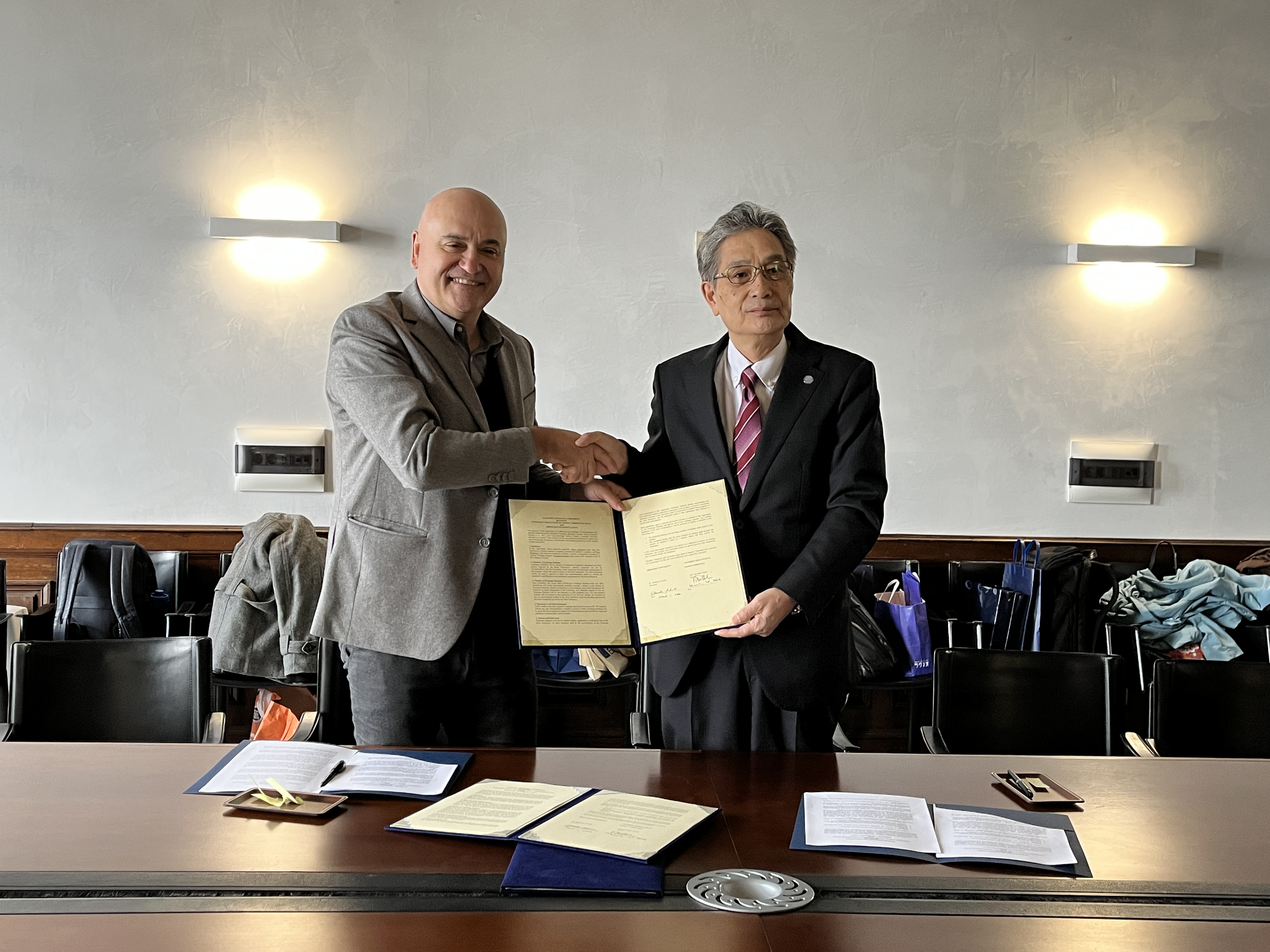 delegazione dell’Università di Hirosaki (Giappone)