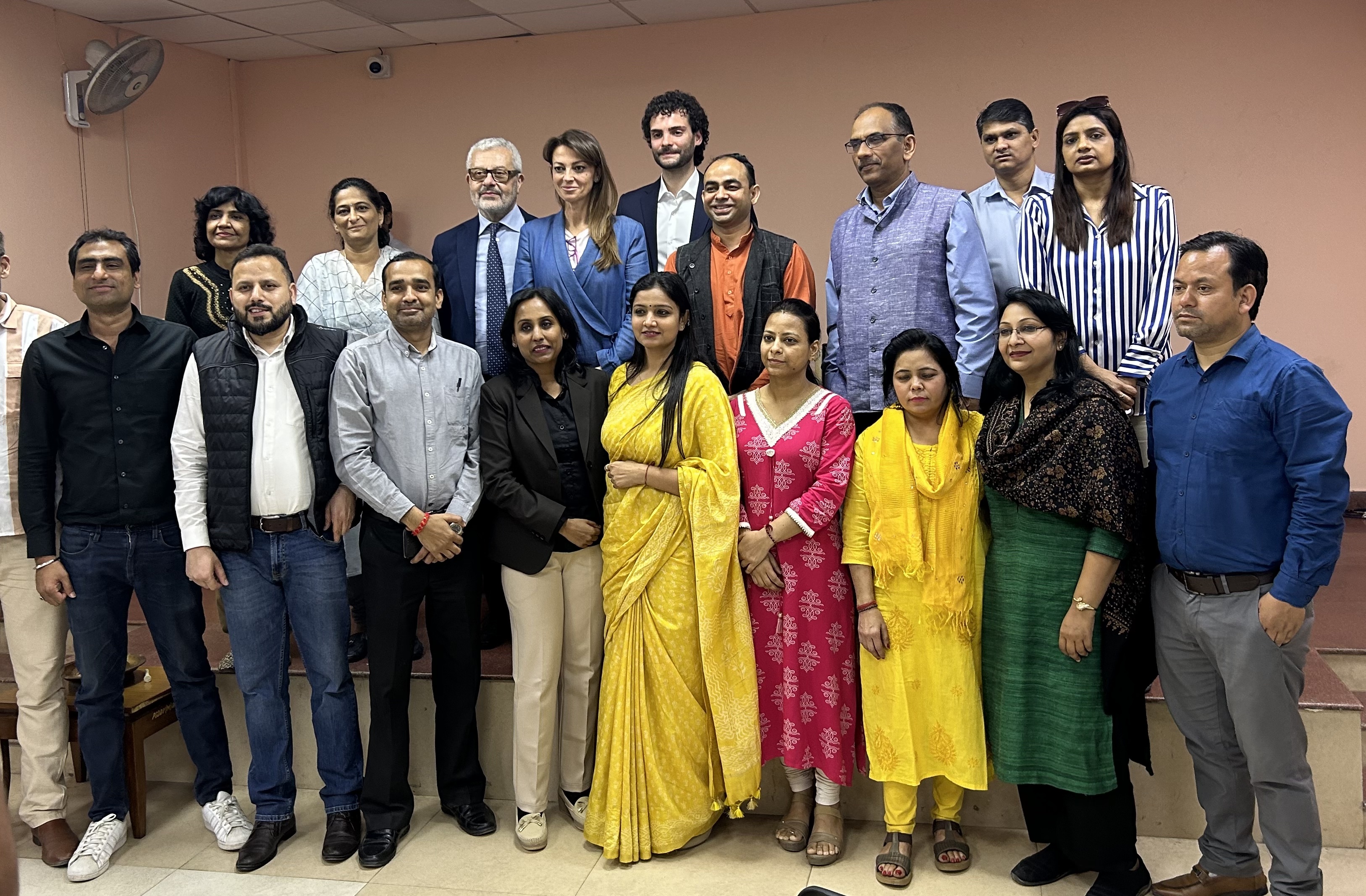 Visita presso PGDAV College - University of Delhi