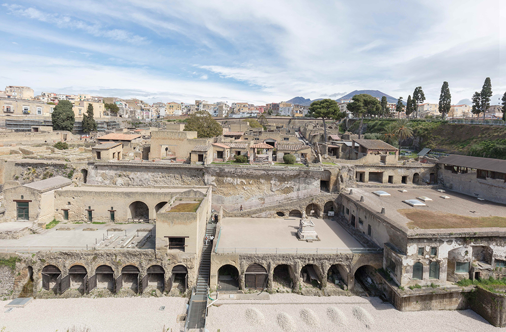 The Archeological Park of Herculaneum, Naples - ITALY