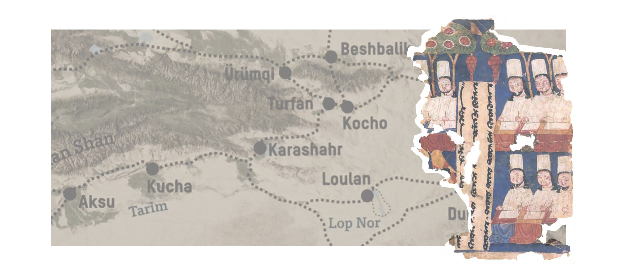 Aramaic and Iranian scripts on the Silk Roads