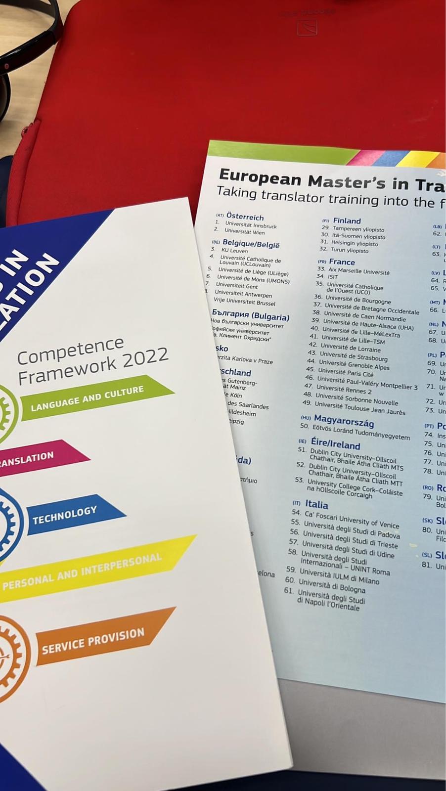 Consegna ufficiale del label European Master