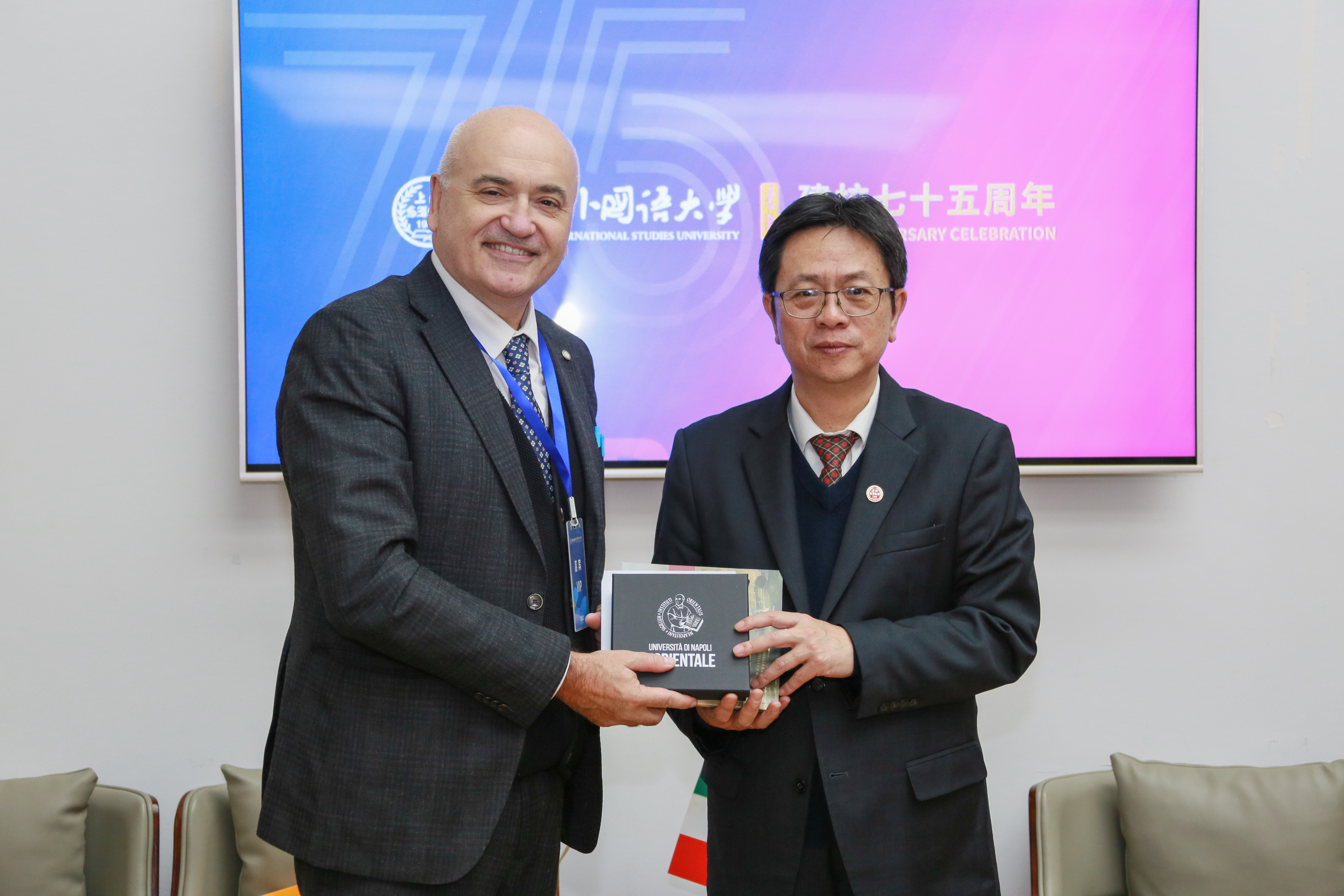 L’Orientale ospite alle celebrazioni per i 75 anni dalla fondazione della Shanghai International Studies University