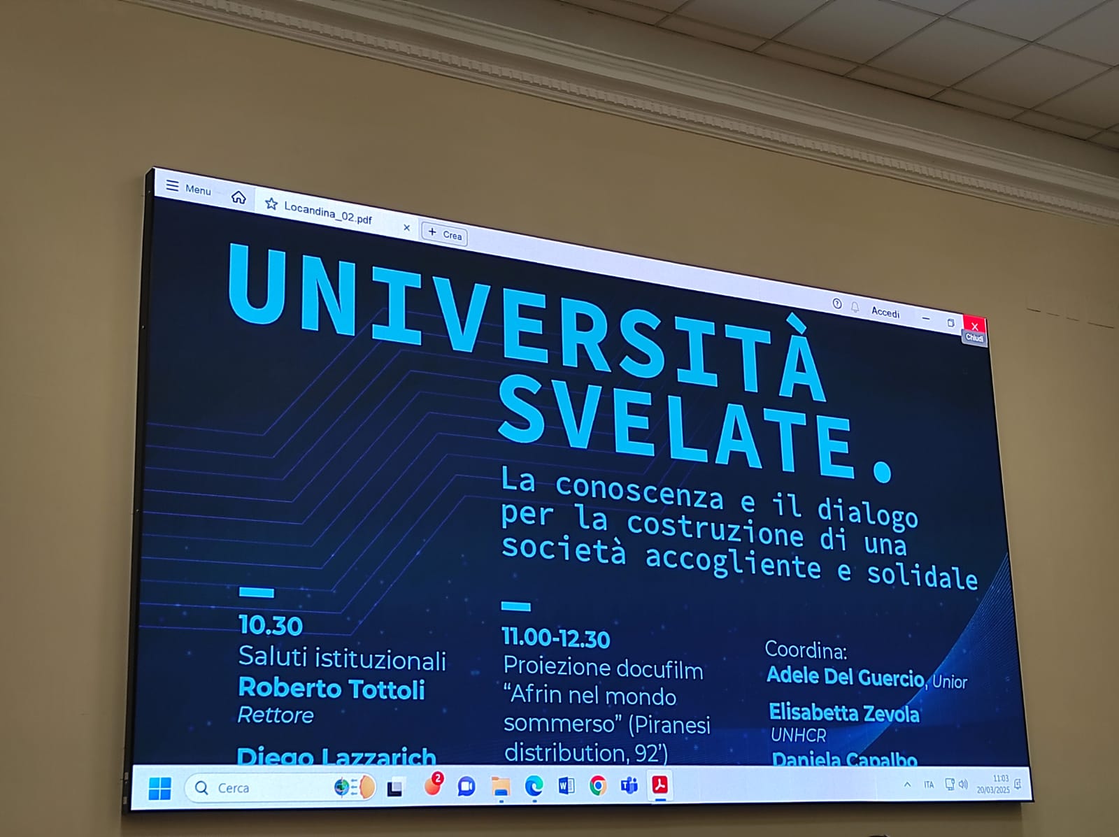 “Università Svelate” 2025: L’Orientale apre le porte alla comunità