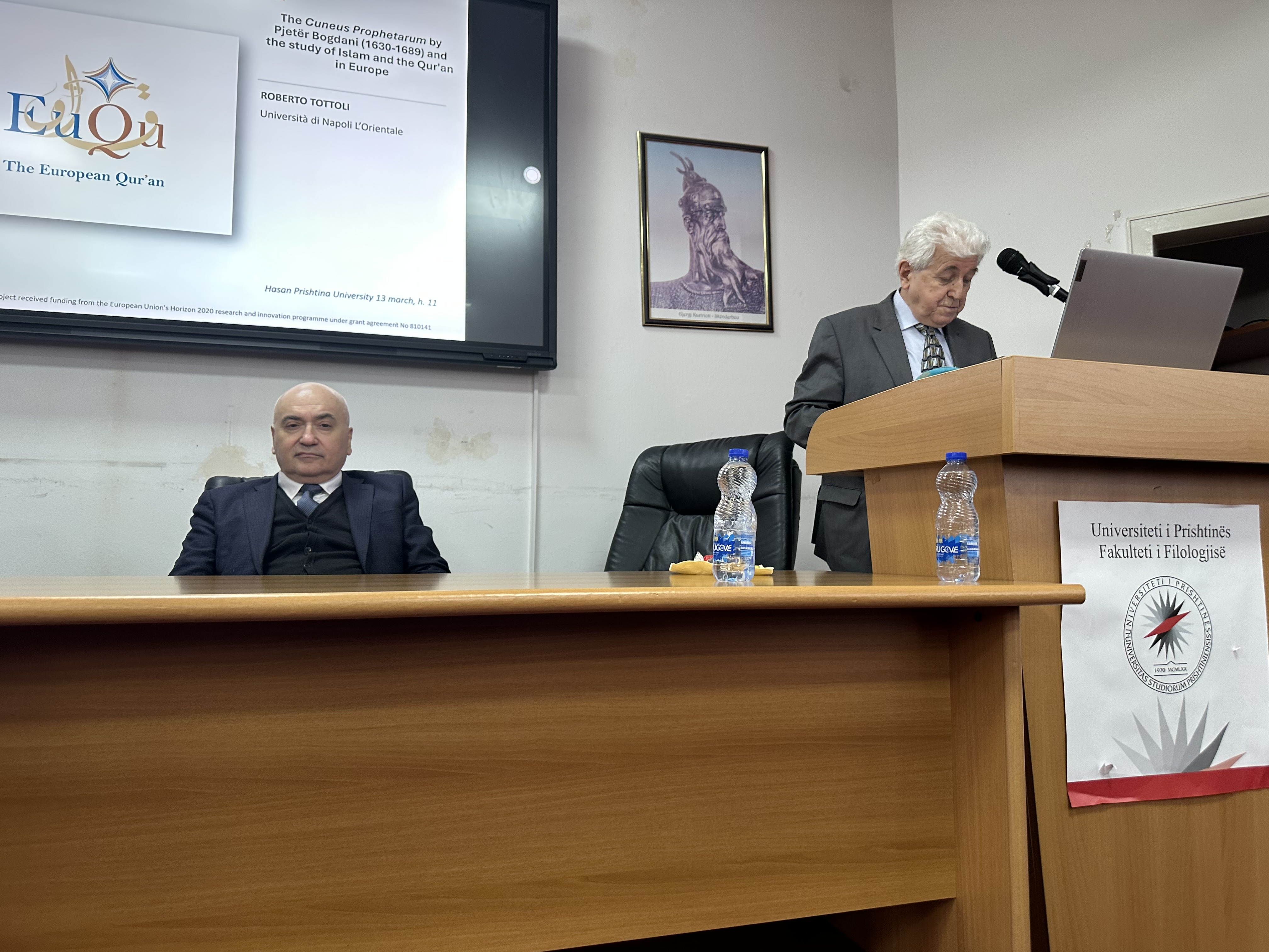 lezione a Università di Prishtina