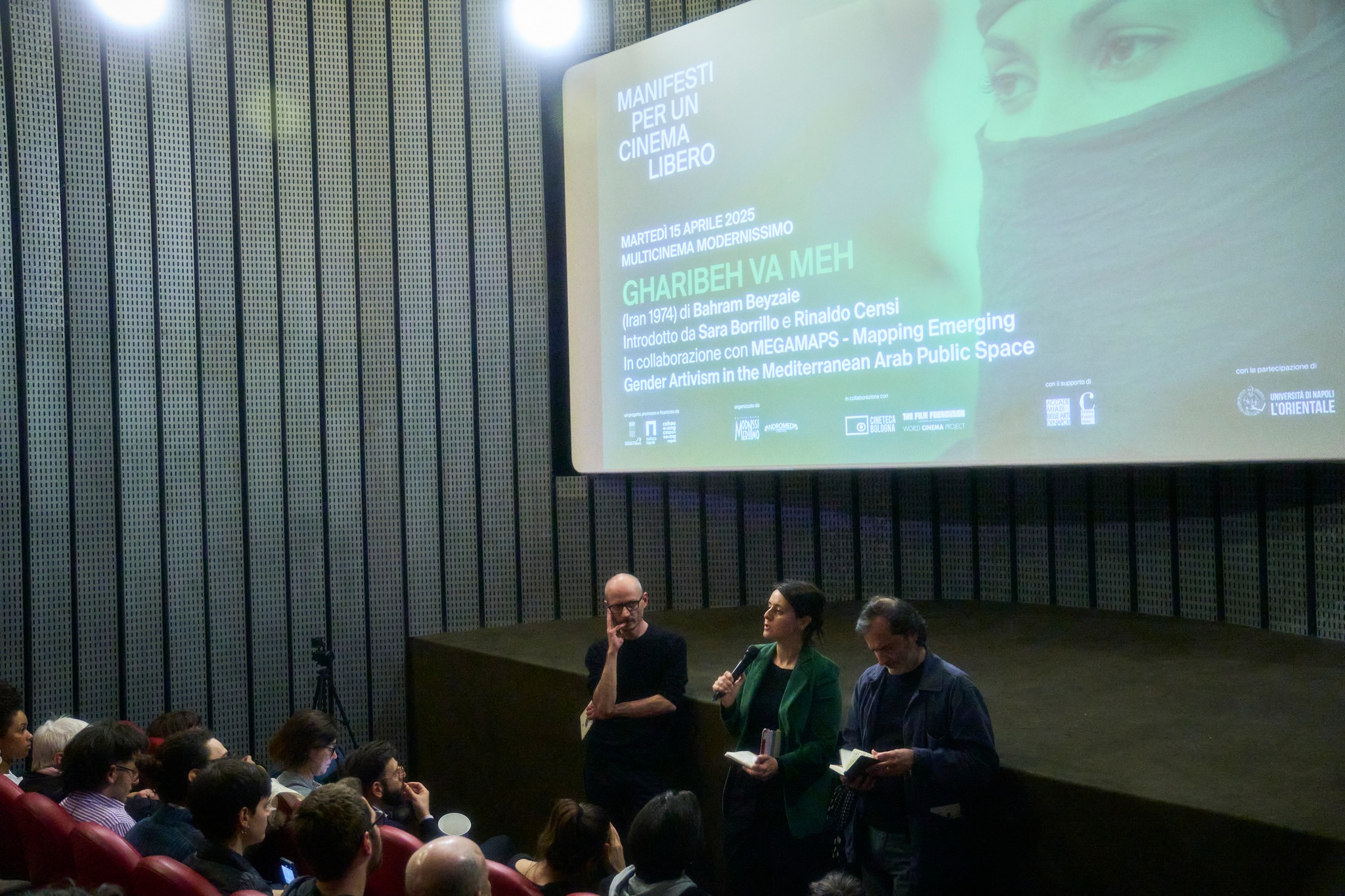 Sara Borrillo partecipa alla rassegna “Manifesti per un cinema libero” con il progetto ERC MEGAMAPS