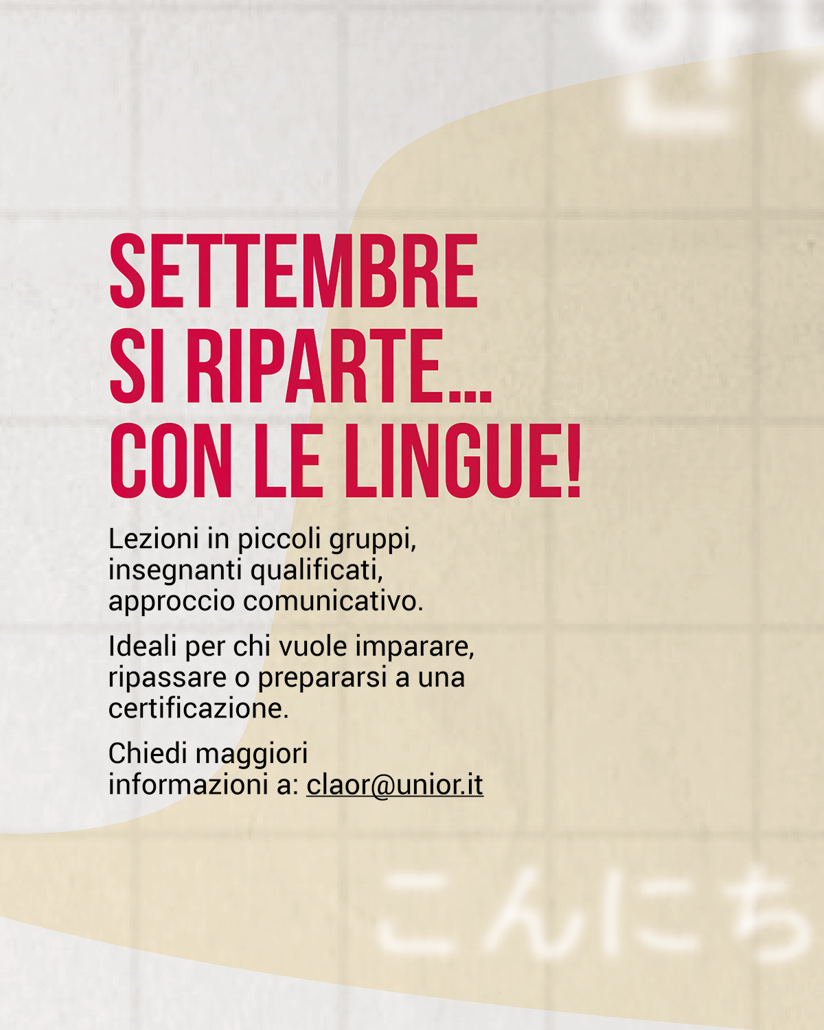 Locandina evento