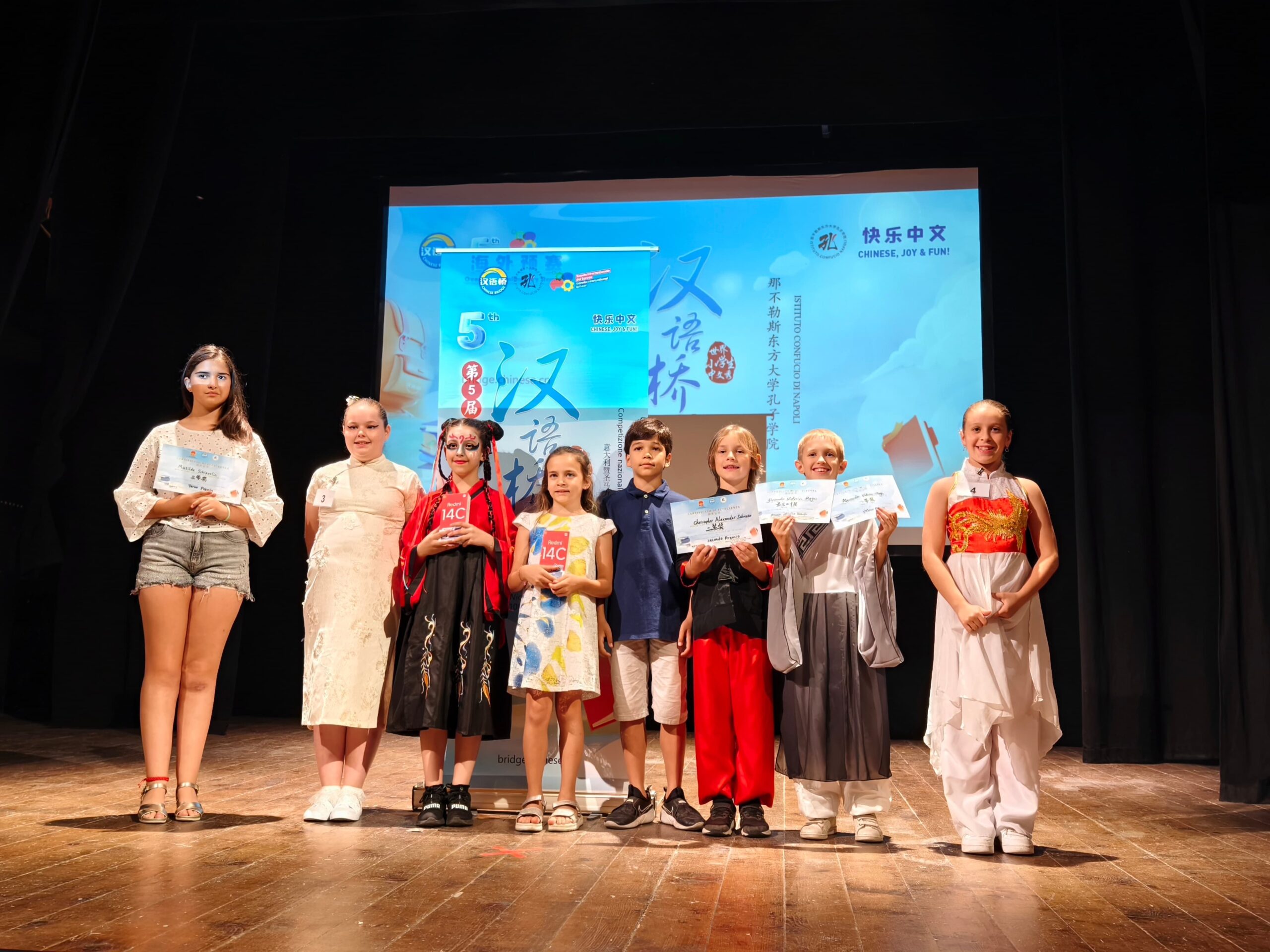 Istituto confucio Chinese Bridge 7 maggio Università Orientale Napoli