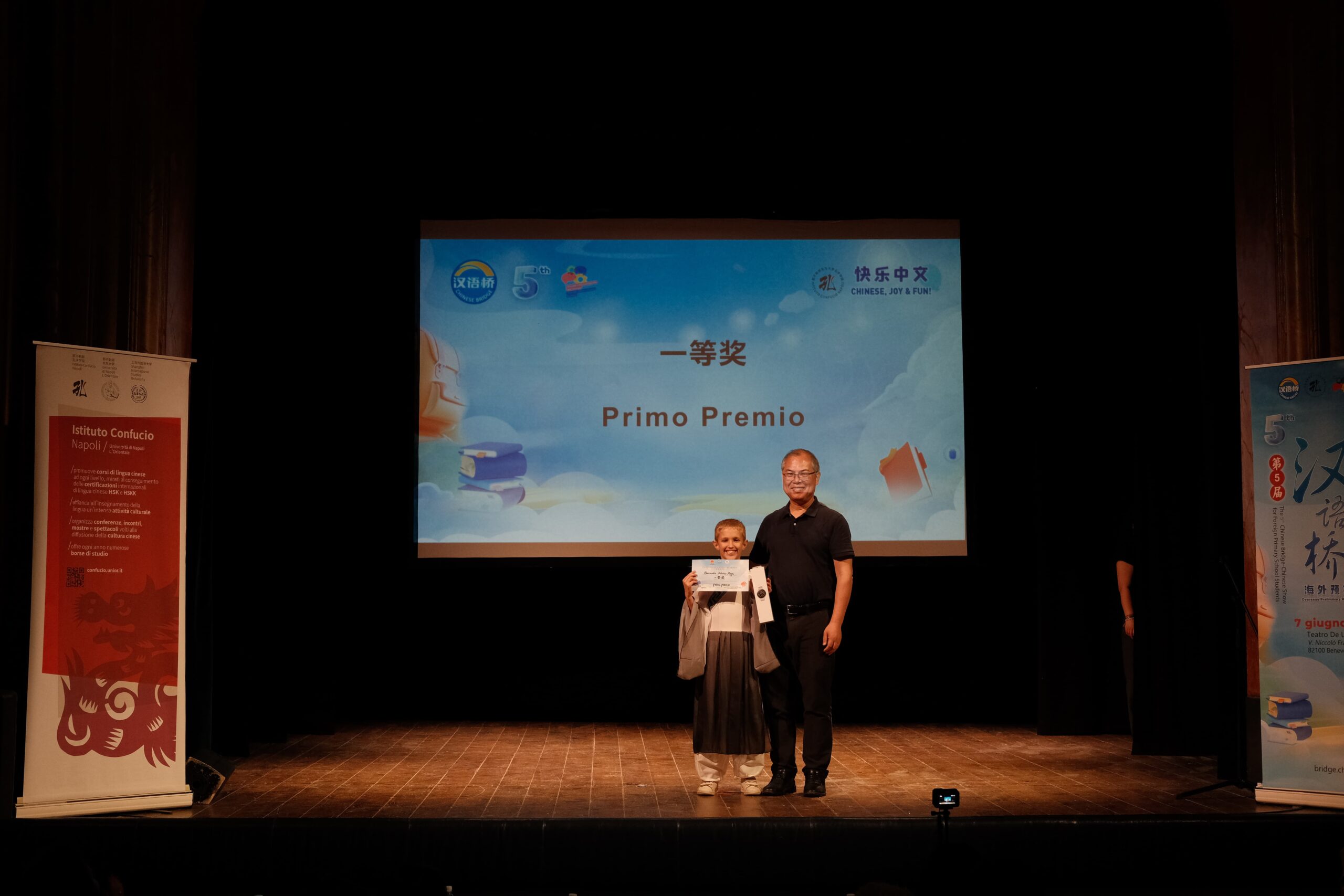 Istituto confucio Chinese Bridge 7 maggio Università Orientale Napoli