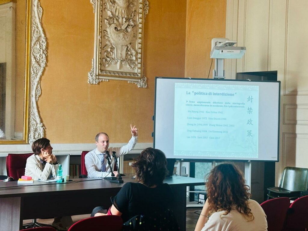 Presentazione libro La piccola Muraglia Istituto Confucio Università Orientale Napoli