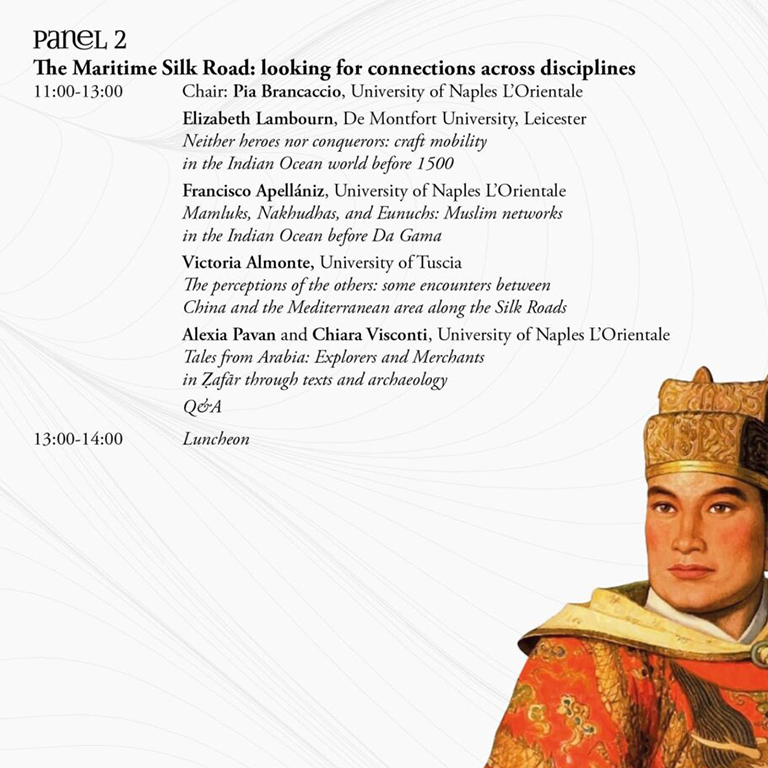 istituto Confucio Conferenza From Silk Roads to World History Civilizations Università di Napoli L'Orientale Programma