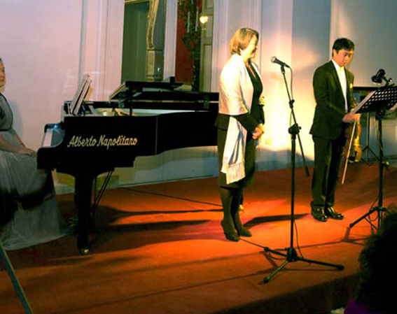 Festival MilleunaCina reading Villa Pignatelli Istituto Confucio Università L'Orientale Napoli