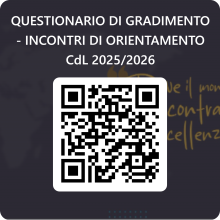 QR code Questionario di gradimento incontri di orientamento