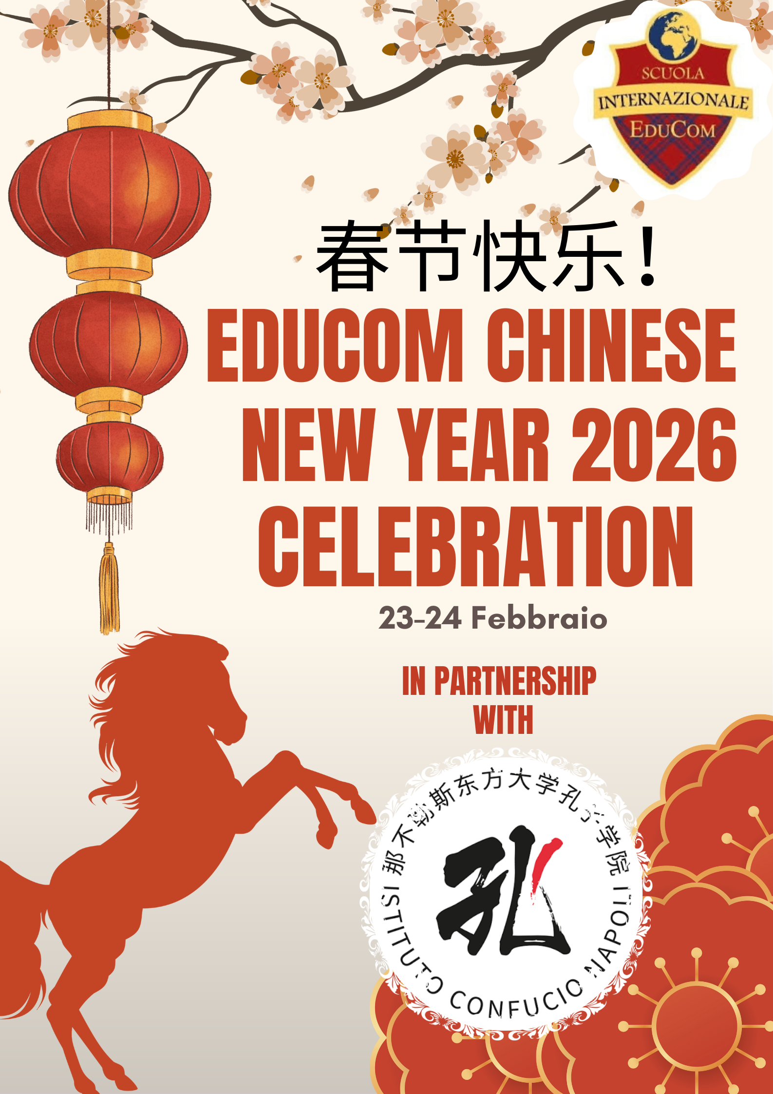 Capodanno Cinese Scuola Internazionale Educom