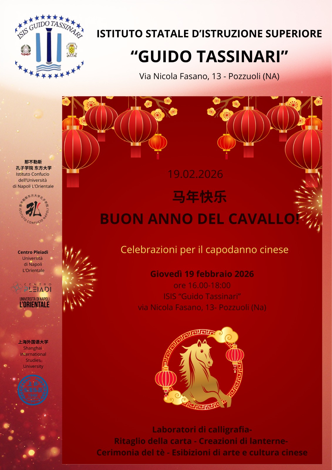 Guido Tassinari Capodanno Cinese 2026