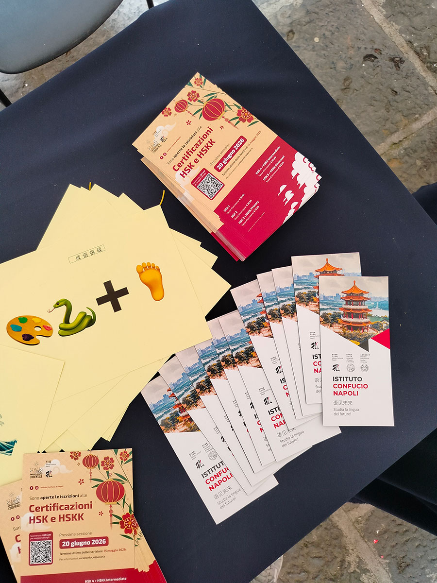 Istituto Confucio Napoli Chinese Day Università di Napoli L'Orientale