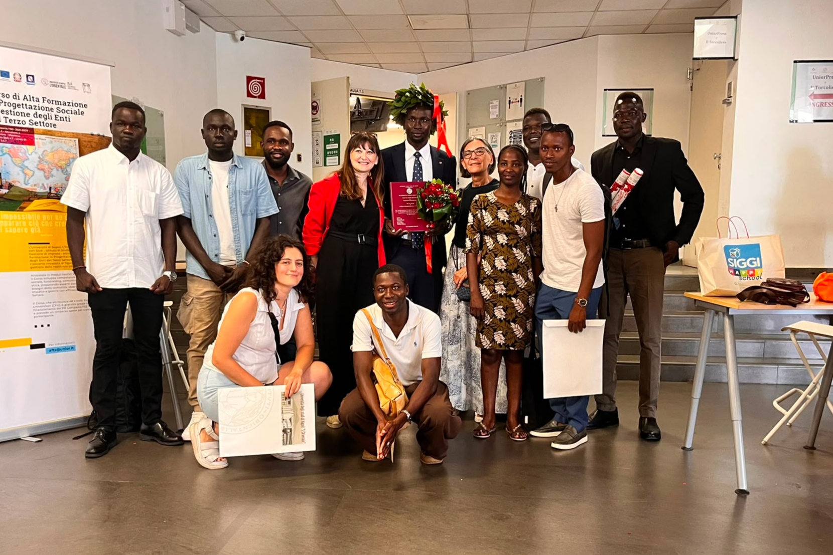 UNICORE all’Orientale: Mohamed Anur Kuku consegue la laurea magistrale