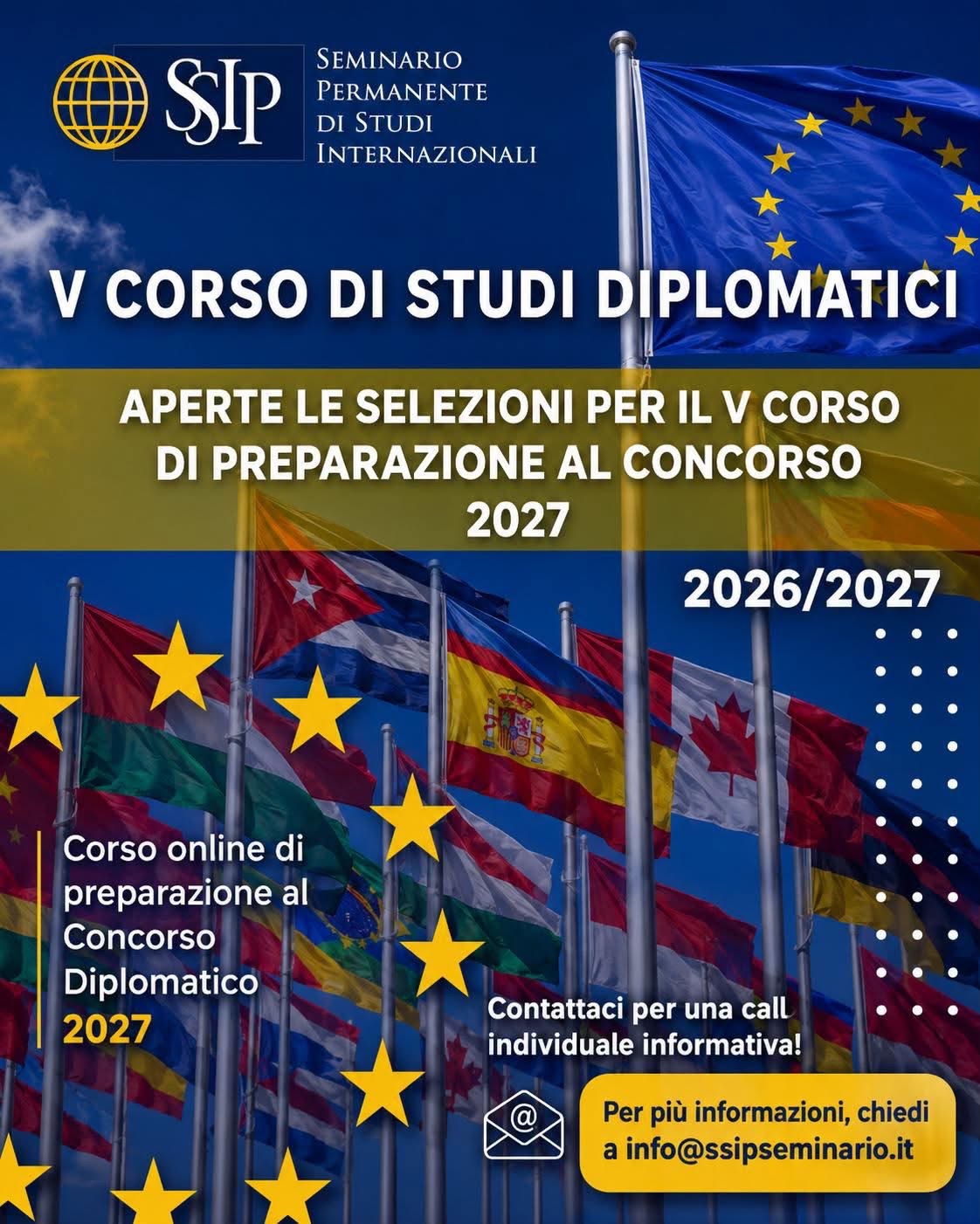 Corso di Studi Diplomatici - Preparazione al Concorso per la Carriera Diplomatica