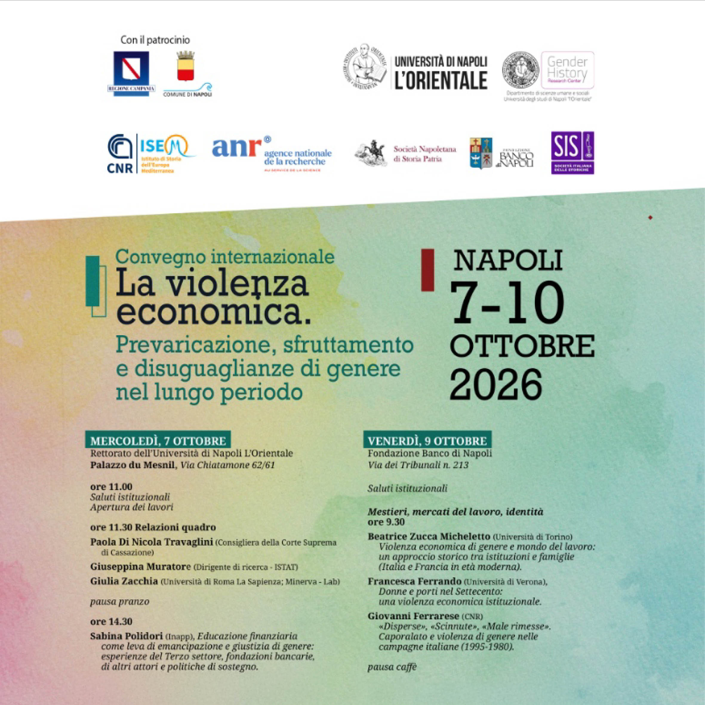 LA VIOLENZA ECONOMICA