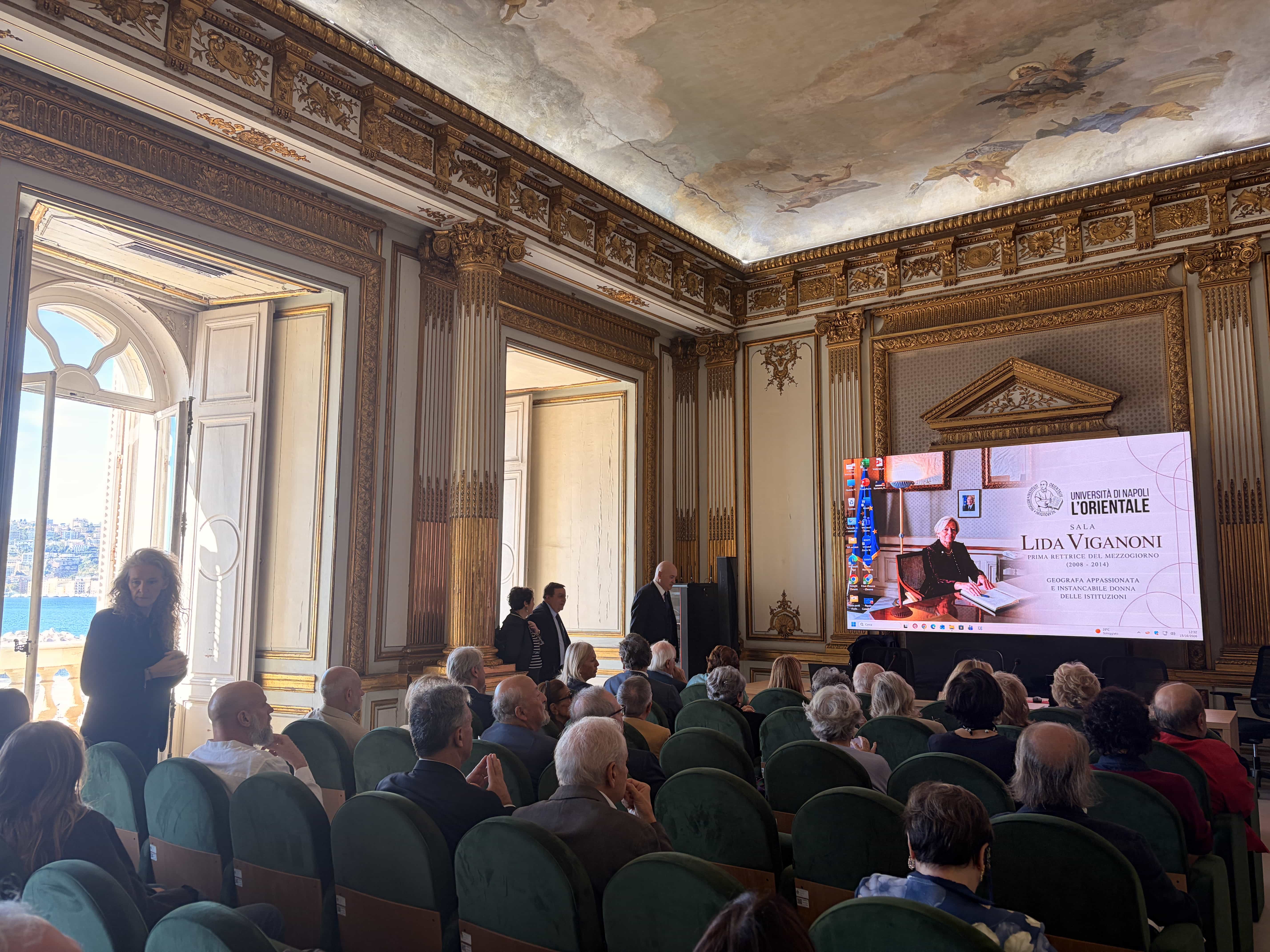 La Sala Conferenze di Palazzo Du Mesnil intitolata a Lida Viganoni