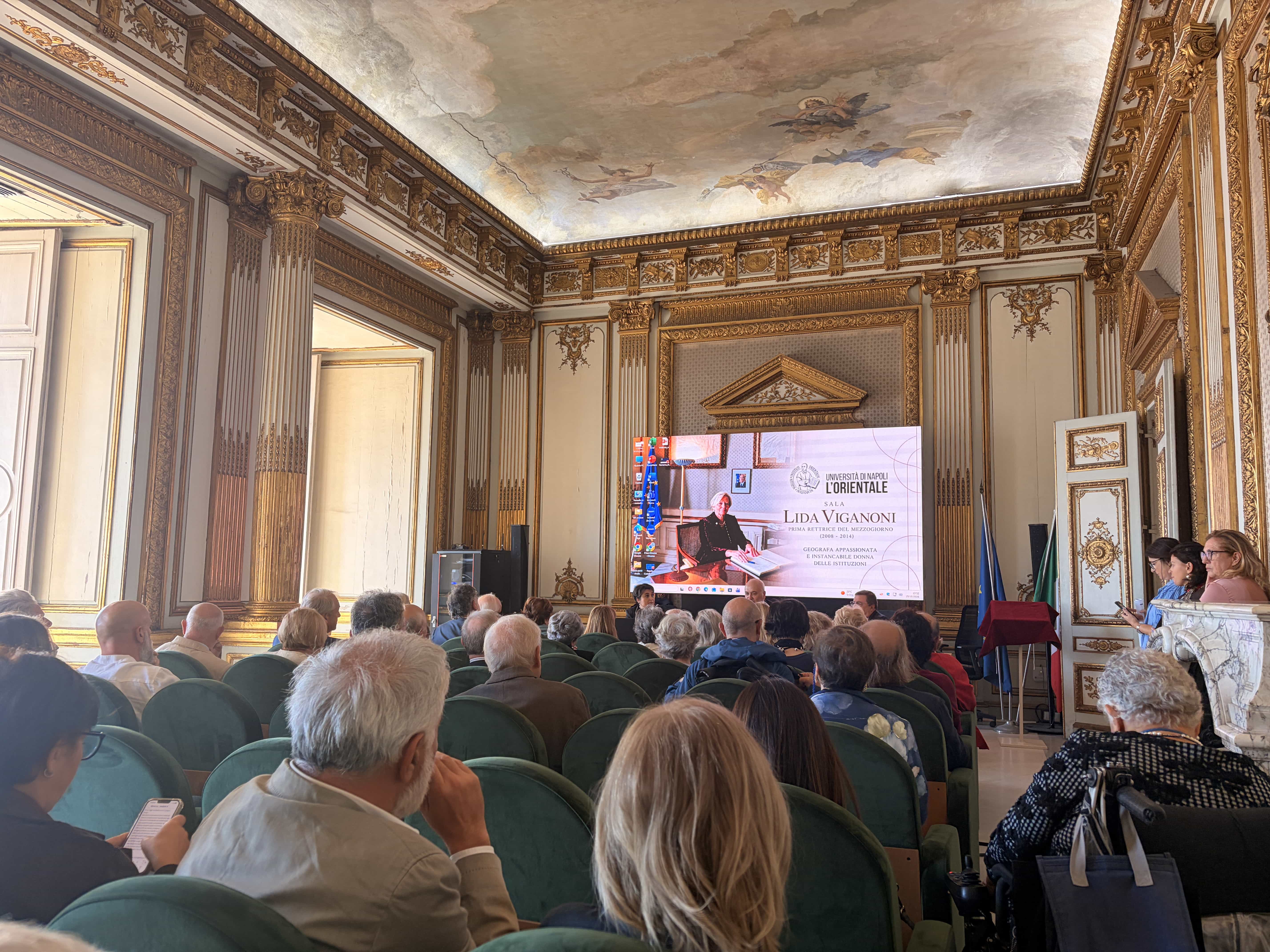 La Sala Conferenze di Palazzo Du Mesnil intitolata a Lida Viganoni