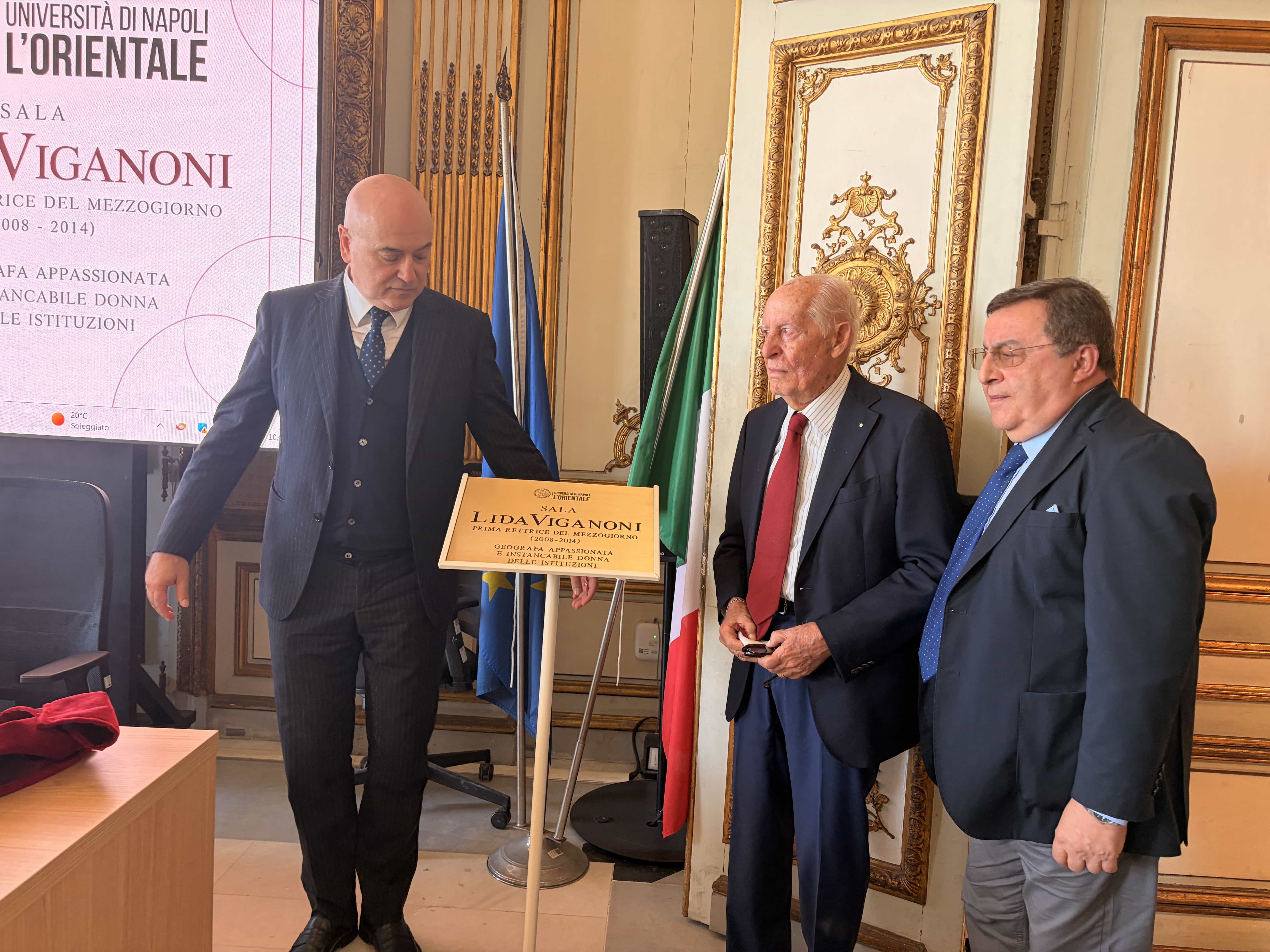 La Sala Conferenze di Palazzo Du Mesnil intitolata a Lida Viganoni