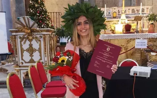 Alessia Matturro.jpg vincitrice del premio di laurea