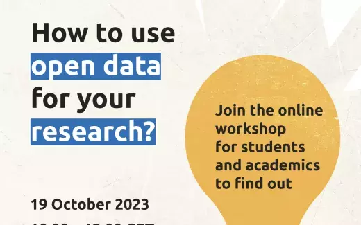 Workshop "How to use open data for your research?"