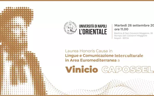 Laurea Vinicio Capossela