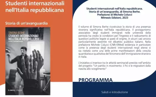 presentazione di Studenti internazionali nell'Italia repubblicana. Storia di un'avanguardia di S. Berhe