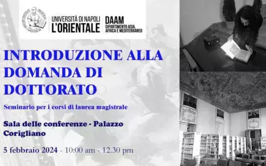 Introduzione alla domanda di dottorato