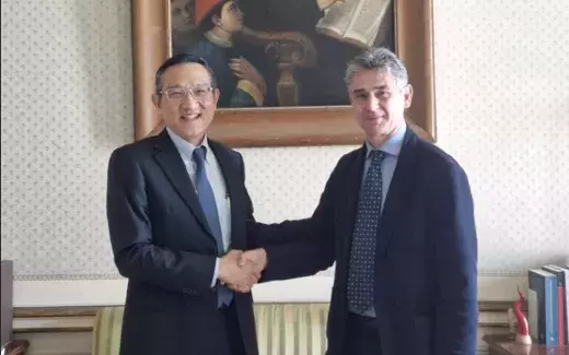 Incontro con l'Ambasciatore di Taiwan