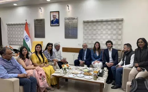 Visita presso PGDAV College - University of Delhi