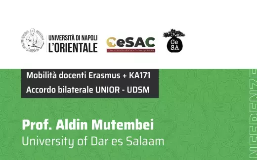 Conferenze del prof. Aldin Mutembei (Università di Dar es Salaam)