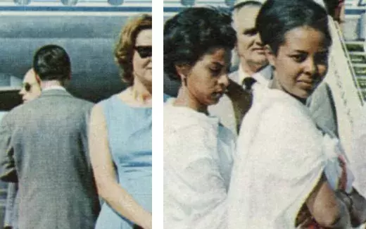 Inaugurazione della mostra "Una galleria di successi. Il lavoro italiano in Etiopia dal 1941 al 1973"