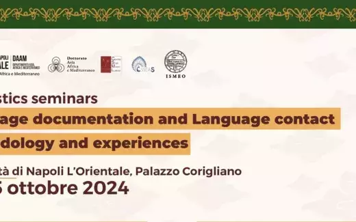 Seminari di linguistica: Language documentation and Language contact. Methodology and experiences