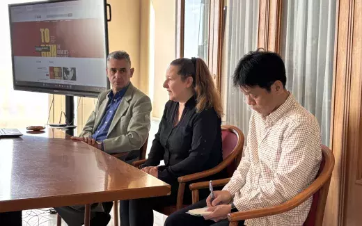 Visita della delegazione di Kagoshima (Giappone) 