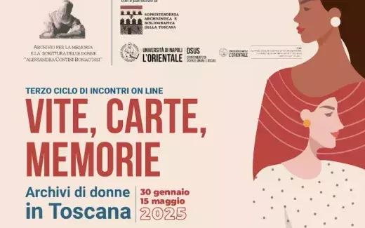 Al via "Vite, carte, memorie. Archivi di donne in Toscana" (terzo ciclo di incontri)