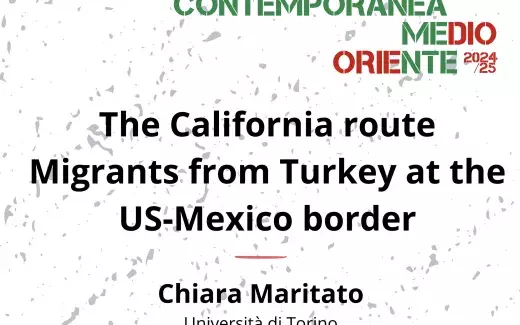 The California Route. Migrants from Turkey at the US-Mexico Borders