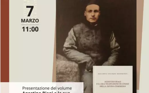 Presentazione del volume Agostino Biagi e la sua traduzione in cinese della Divina Commedia