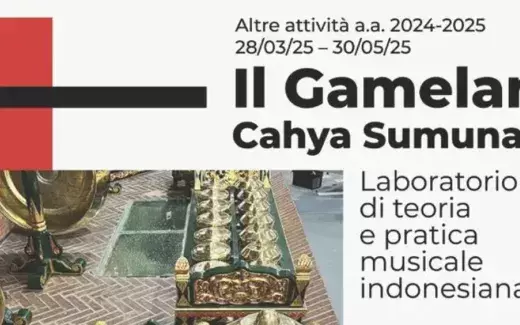 Il Gamelan Cahya Sumunar Laboratorio di teoria e pratica musicale indonesiana