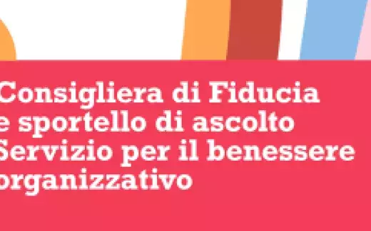 Sportello di ascolto per le studentesse e gli studenti nonché tutto il personale di Ateneo