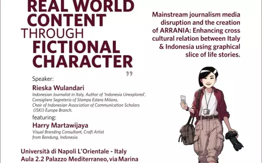 Bringing Arrania - Giornalismo e comunicazione interculturale tra Italia e Indonesia
