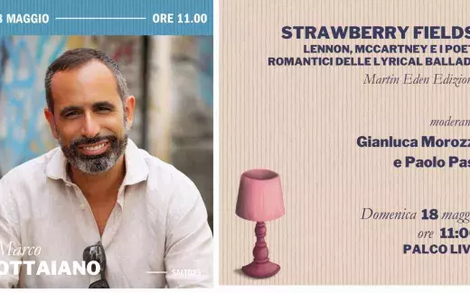 Sul Palco Live del Salone del Libro di Torino, Marco Ottaiano presenta il suo ultimo libro 