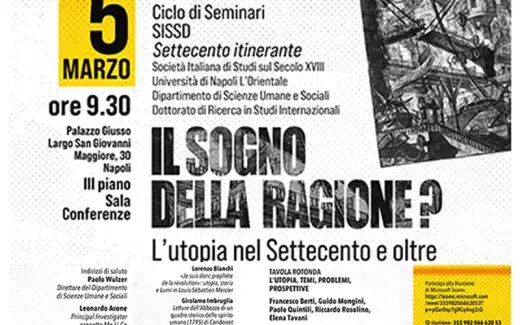 Il sogno della ragione?L'utopia nel Settecento e oltre