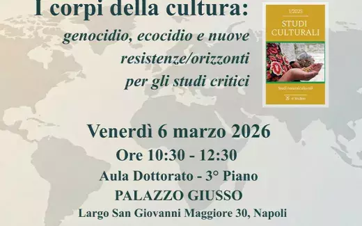 I corpi della cultura: genocidio, ecocidio e nuove resistenze/orizzonti per gli studi critici
